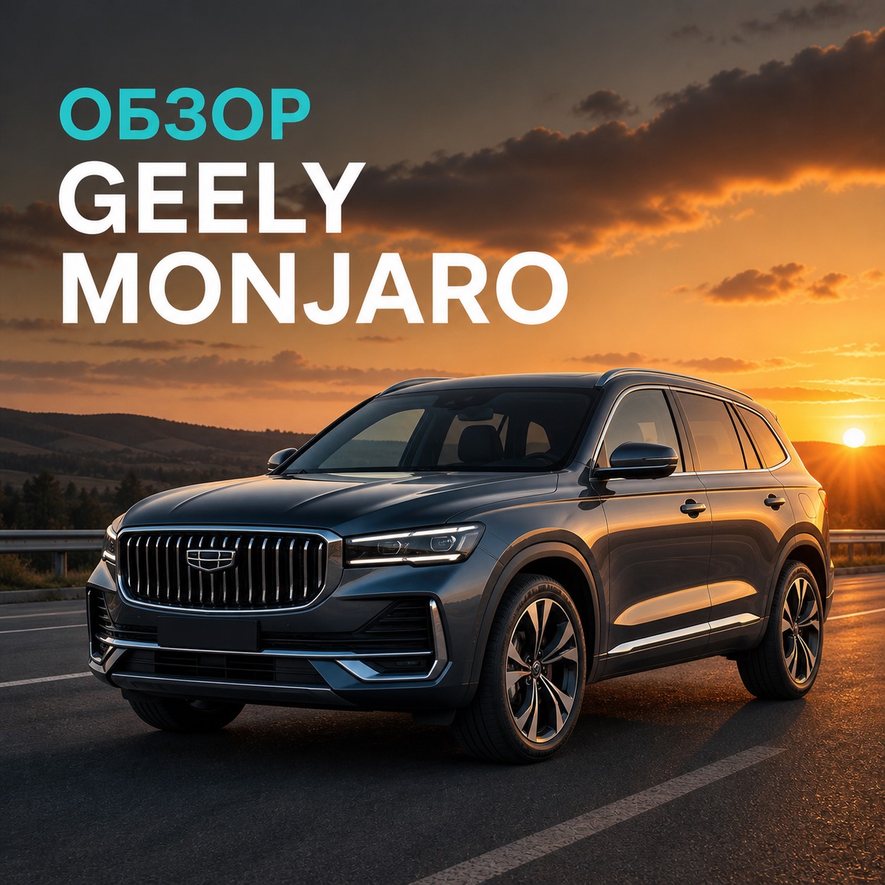 Geely Monjaro: обзор флагманского кроссовера | Блог Автомаг