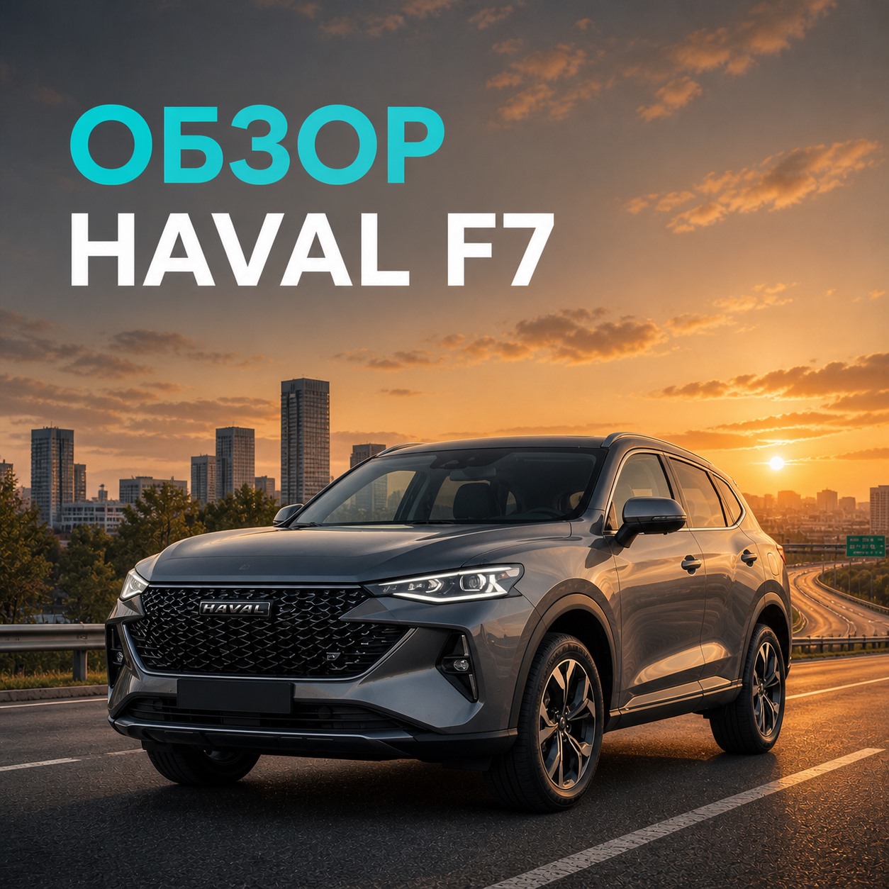 Обзор Haval F7 — цены и тест-драйв в Тюмени | Блог Автомаг